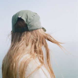 Casquette fleurie Ciele x Le Portique - Vert forêt