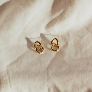 Boucles FOSSILE or vermeil