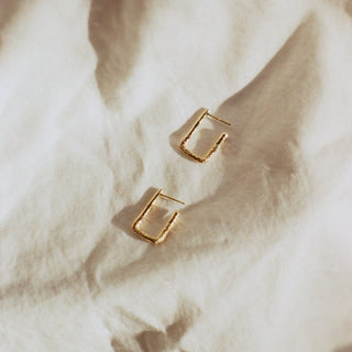 Boucles ÉCUME or vermeil