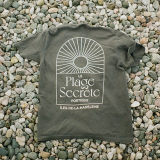 T-shirt PLAGE SECRÈTE pepper