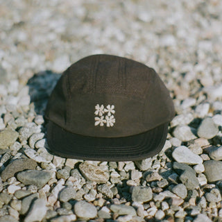 Casquette fleurie Ciele x Le Portique - Noir