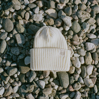 Tuque maritime enfant - crème
