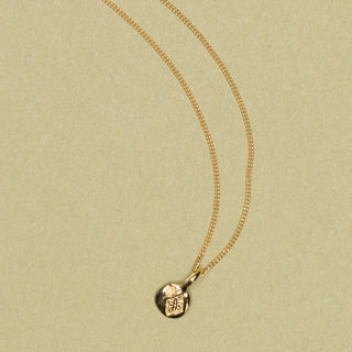 Pendentif Pétale or vermeil