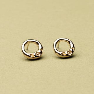 Studs Ombelle or vermeil