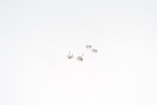Boucles d'oreilles lunes argent