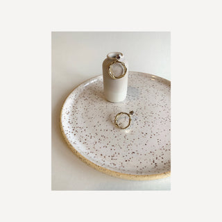 Studs YANN argent et laiton